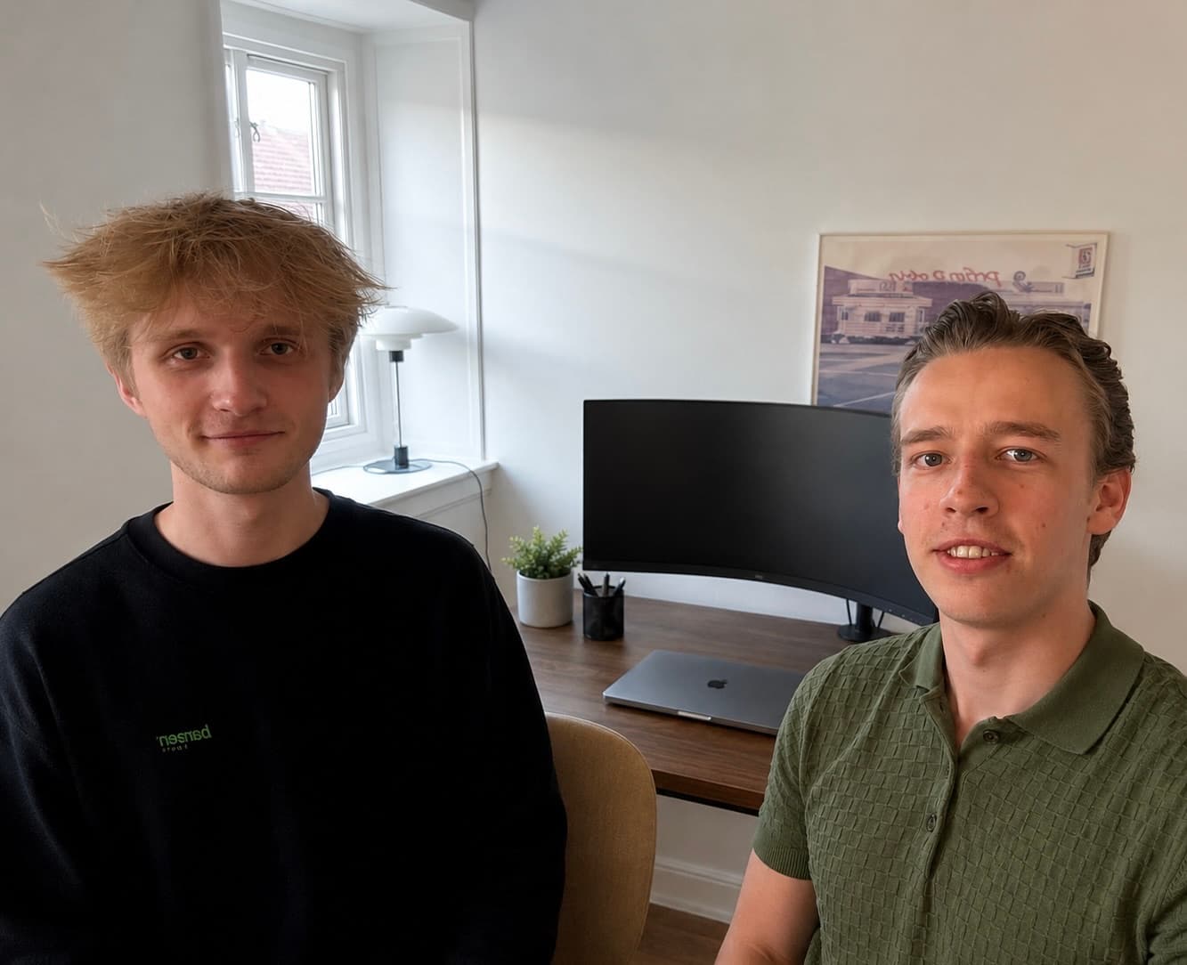 CPH Agentics grundlæggere Karsten Skjærven og Frederik Naervig